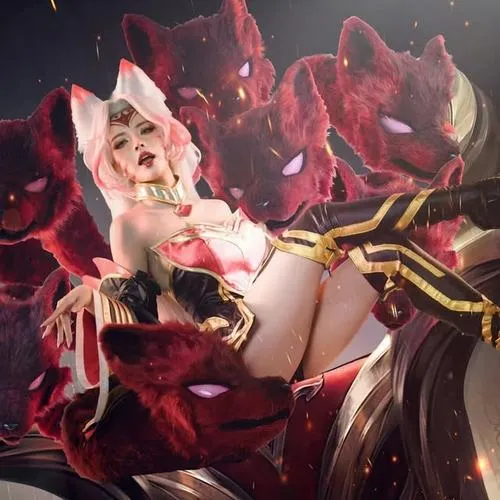 9 Hình Mai Dora cosplay trong khung hình bán thân làm nổi rõ vẻ nóng bỏng nhưng vẫn giữ nét tinh tế rất dễ chịu