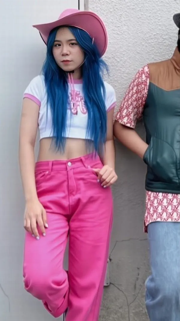 Simmy phối quần hồng áo croptop khoe eo thon và cặp đùi dài nhìn trẻ trung cuốn mắt