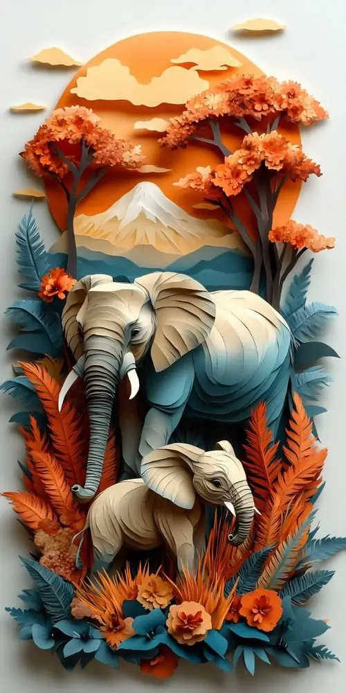 43 Hình ảnh nền biển và mây xếp lớp từ cao xuống thấp, khả năng hợp màn hình tốt nên dùng lâu vẫn thấy dễ chịu