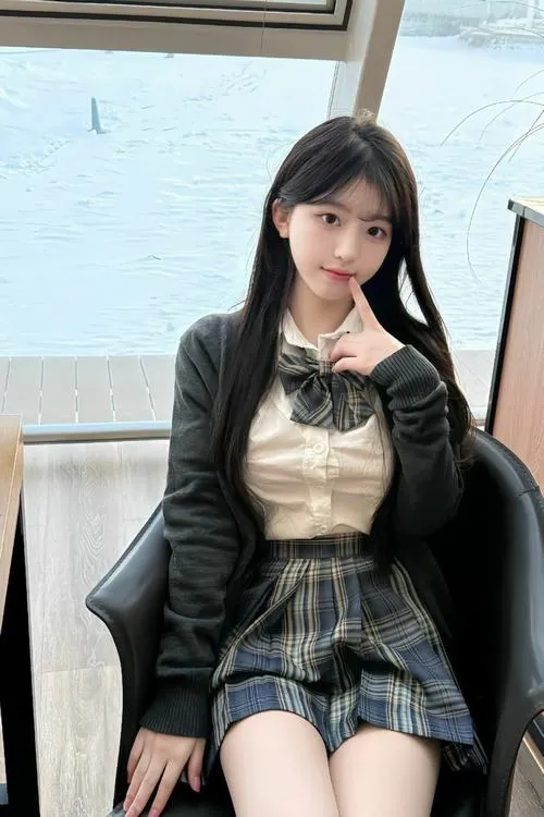 42 Ảnh thanh xuân học đường Nhật bên hàng rào sắt nổi bật bởi áo thủy thủ và màu ảnh trong veo