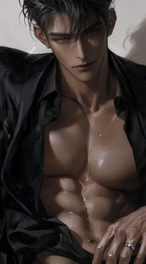 105 Ảnh Trai Anime 6 Múi khoe cơ bụng rắn rỏi bờ vai rắn chắc đậm chất đàn ông