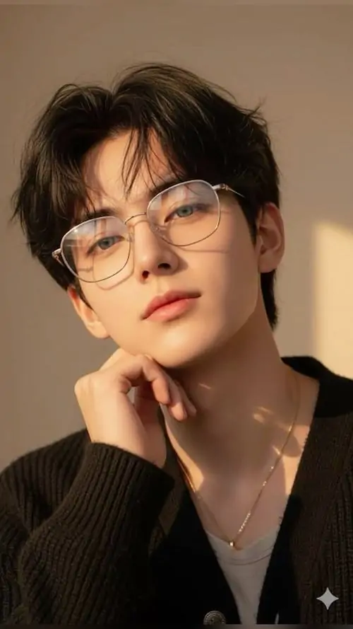 43 Chàng trai đứng cạnh xe đạp trong con hẻm có nắng cuối ngày, tay giữ quai balo và mắt nhìn chếch sang phải, bố cục thoáng cùng gam màu ấm làm bức ảnh gợi cảm giác thanh xuân nhẹ và khá thơ