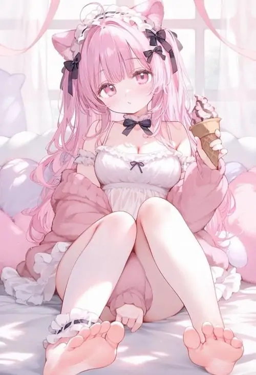 165 Ảnh Anime Nữ Cute đáng yêu với gương mặt ngây thơ má hồng và nụ cười rất có sức hút