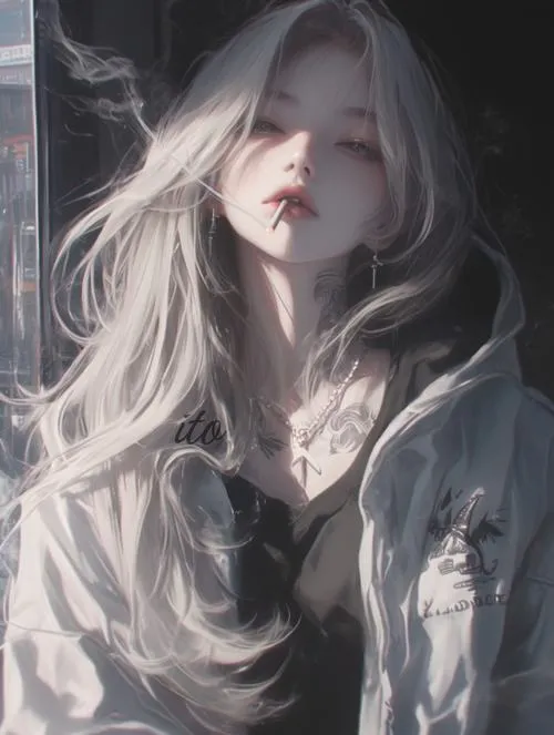 95 Ảnh Gái Anime Ngầu Lạnh Lùng với ánh mắt sắc lạnh vibe dark fantasy đầy bí ẩn