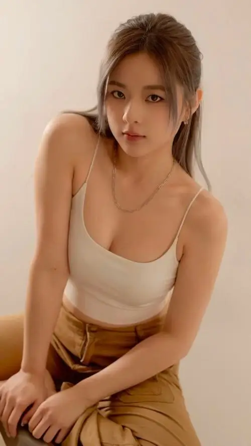 19 Nàng thơ cute mặc croptop trắng ôm sát khoe vòng một căng tràn làn da mướt mát vẻ nữ tính tràn đầy