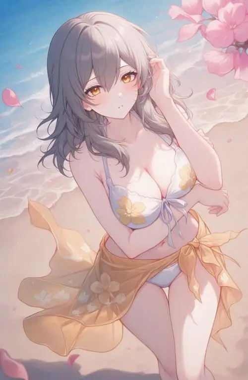 12 Nhân vật anime nữ vú to phối kính mát cùng bikini rực rỡ giữa khung cảnh nghỉ dưỡng khiến gái đẹp nổi bật và vui mắt