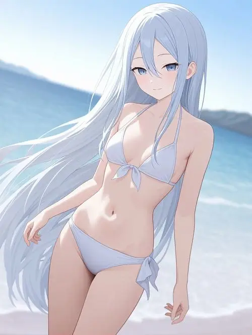 2 Loạt ảnh gái anime bikini sexy gây chú ý với visual dễ thương và năng động