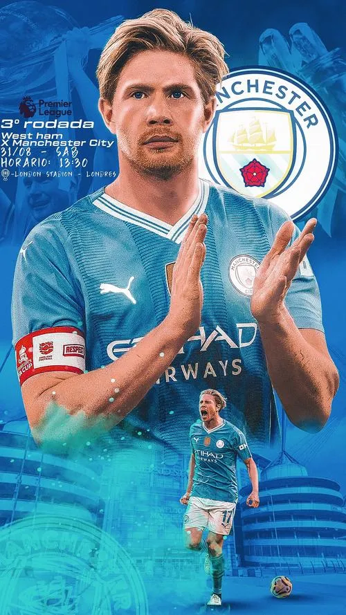 4 Hình cầu thủ Kevin De Bruyne ngầu khi đứng trước khán đài lớn thể hiện rõ khí chất lạnh và phong thái thủ lĩnh