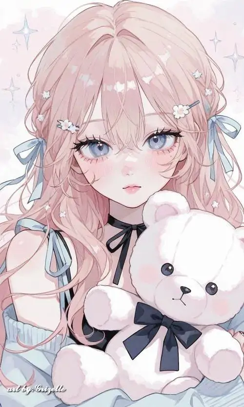 43 Cô nàng tóc bob hồng trong váy đen ren gợi nét Zero Two ở bản hiền hơn, thần thái đáng yêu mà vẫn sắc sảo, hợp với người thích ảnh anime nữ cute có chút nổi loạn nhưng không quá lạnh