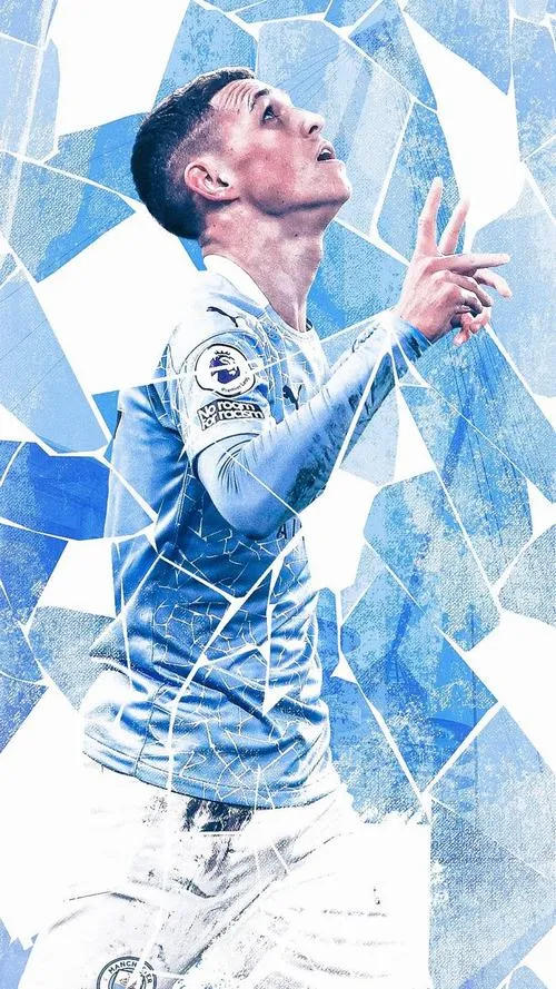 2 Hình ảnh Foden đẹp cute với nụ cười nhẹ sau trận đấu, gương mặt trẻ trung khiến tổng thể ảnh thêm gần gũi