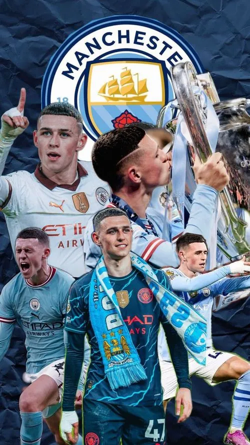 5 Ảnh wallpaper Phil Foden trong khoảnh khắc tăng tốc, đường nét nhanh gọn và khí chất ngôi sao rất rõ