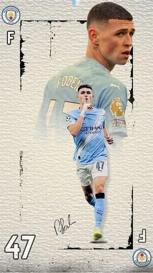 7 Hình nền điện thoại Philip Walter Foden với kiểu tóc fade gọn gàng, thần thái nổi bật giúp ảnh lên máy rất đẹp