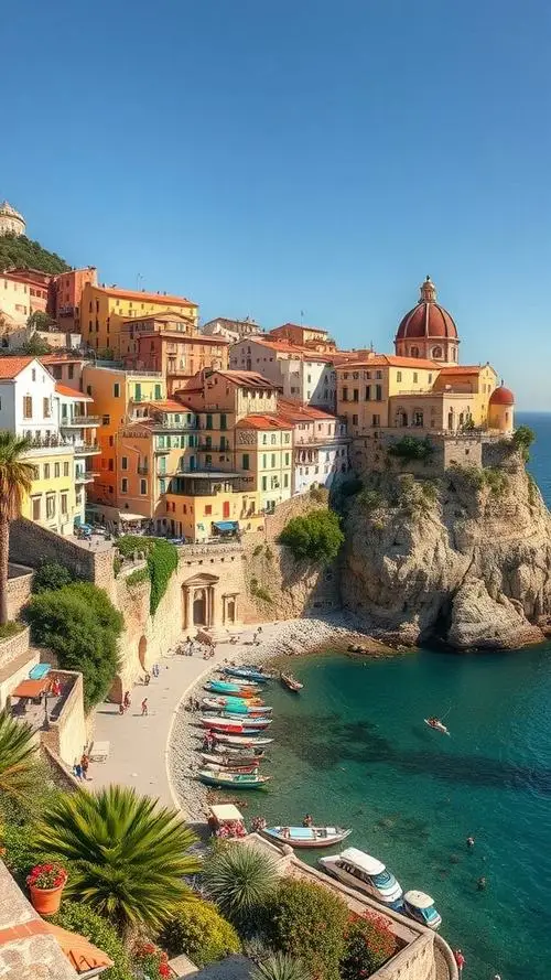 26 Ngôi làng ven biển nước xanh ngọc tạo ảnh Địa Trung Hải phóng khoáng với cảm giác nghỉ dưỡng rất dễ chịu