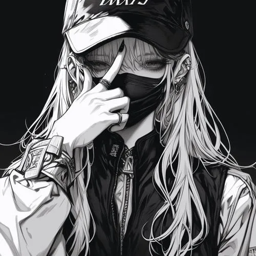 25 Avatar anime nữ bí ẩn mang gương mặt vô cảm giữa nền bóng tối tạo cảm giác xa cách và khó chạm tới