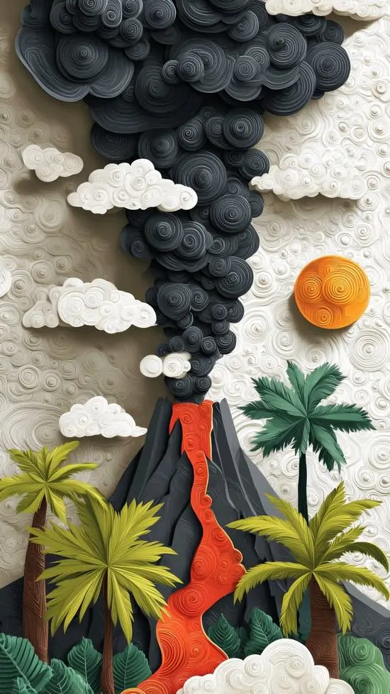 15 Ảnh bìa mây đen mặt trăng và đảo cọ lạ mắt cho pc với ảnh dọc 9:16 đậm chất siêu thực