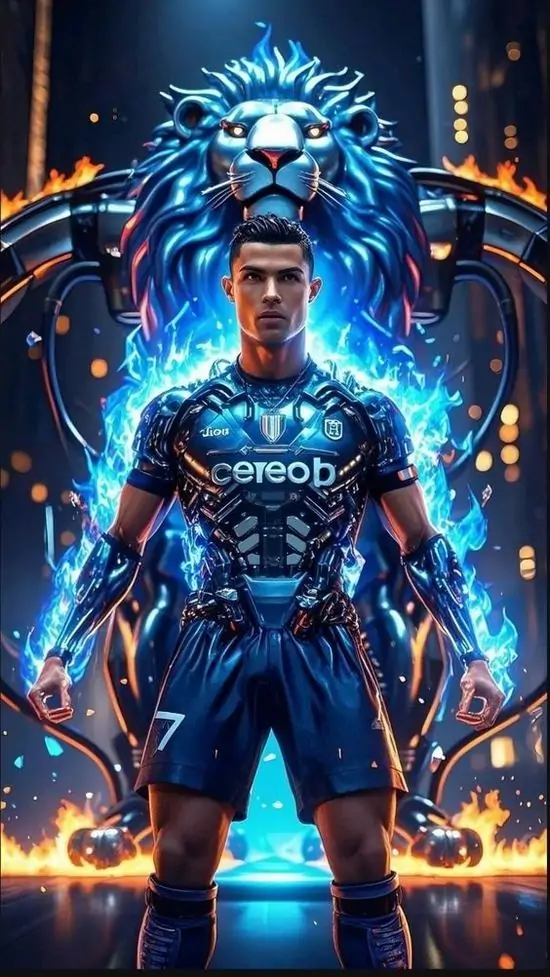 12 Ảnh nền CR7 nổi khối cho moblie mang dấu ấn Al Nassr, lên hình cuốn ở nền sau sâu và tổng thể trông hiện đại