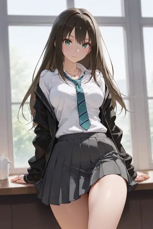 121 Hình Ảnh Anime Nữ Học Sinh Cute Ngầu vibe học đường trẻ trung trong trẻo ngọt ngào