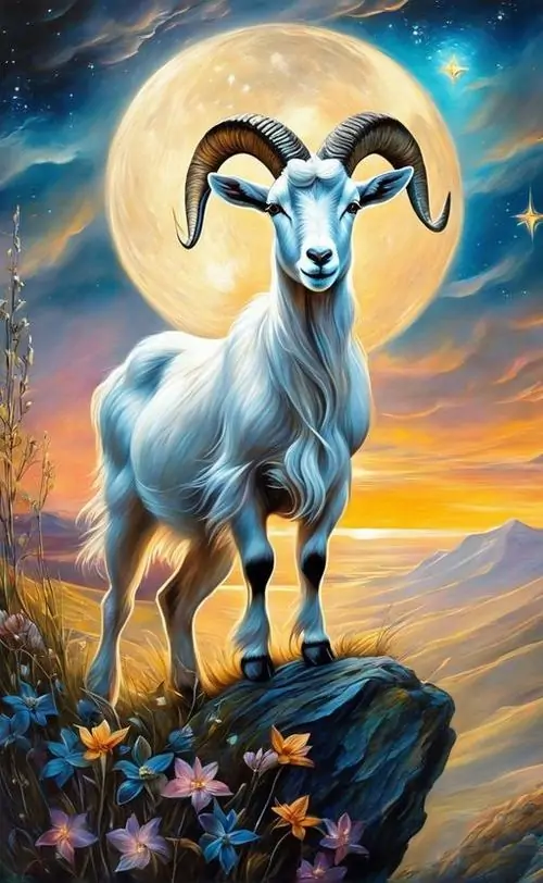 37 Ảnh nền dê phong thủy cho điện thoại, máy tính hợp người tuổi Mùi thích sự tinh tế và may mắn