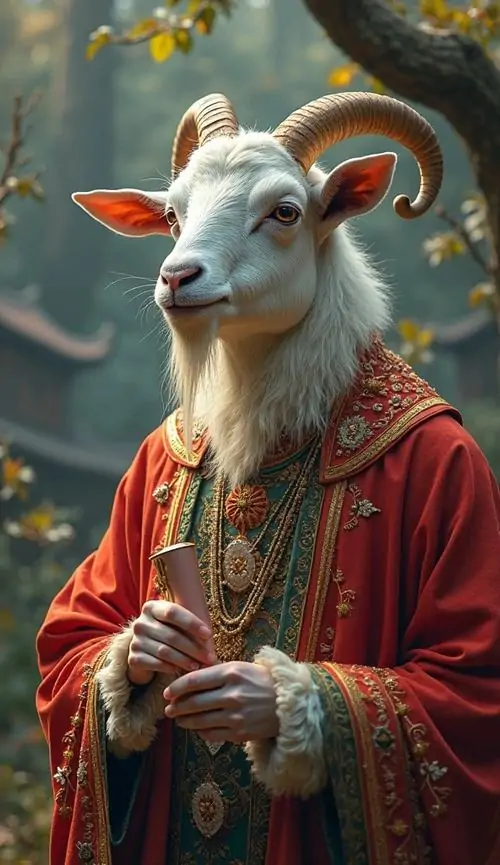 39 Hình nền dê phong thủy đặt con dê trên núi đá cao gợi thế vững vàng rất hợp người muốn giữ tài lộc bền lâu