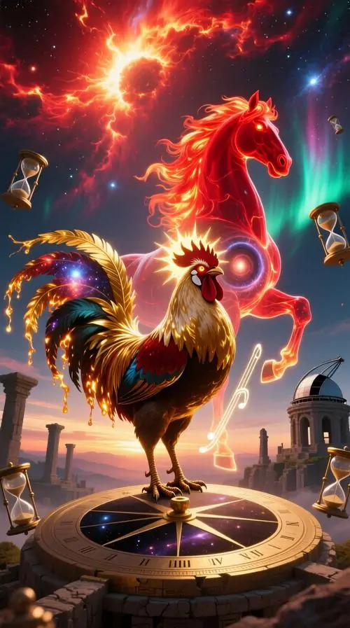 38 Hình nền linh vật tuổi Dậu nhấn chân gà khỏe cùng cánh xòe nhẹ tạo cảm giác bảo hộ và tiếp sức tinh thần mỗi ngày