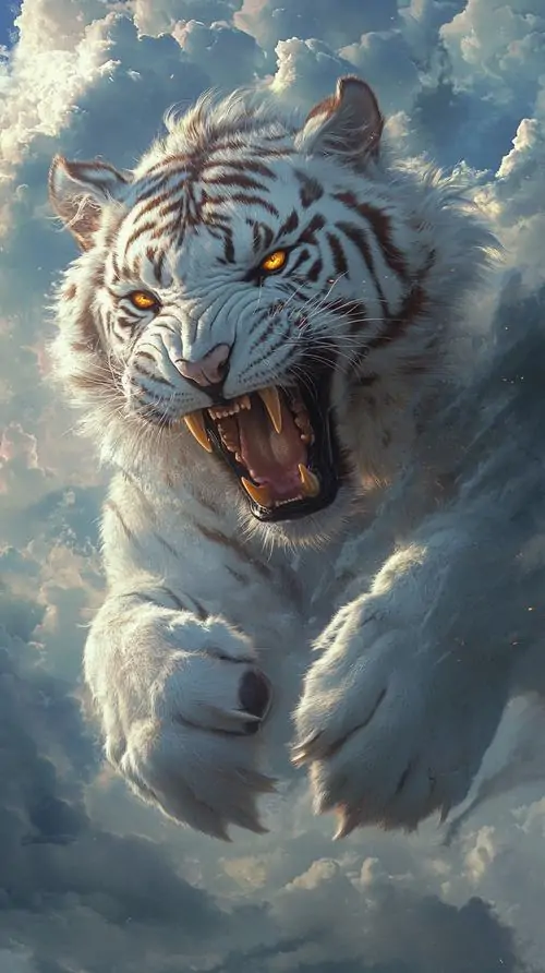 71 Hình Nền Con Hổ 3D ngầu đẹp khí chất trấn trạch mạnh mẽ nổi khối sắc nét đầy chiều sâu