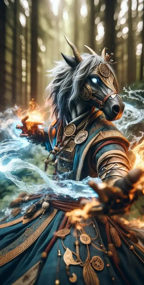 34 Hình nền con ngựa theo phong cách sơn dầu cổ điển đem lại cảm giác sang trọng rất hợp người thích tài lộc đi cùng thẩm mỹ