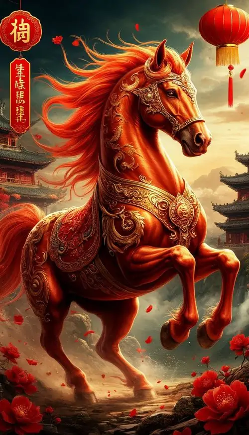 37 Bộ hình nền tuổi Ngọ nổi bật với sắc đỏ ấm, thần thái kiêu hãnh và cảm giác thăng tiến