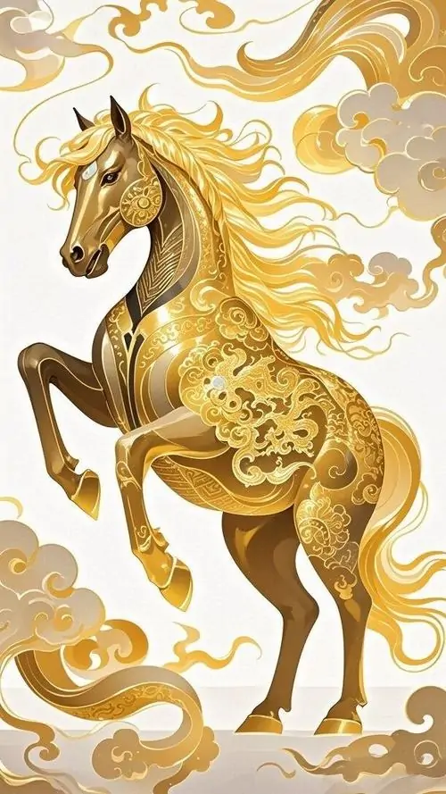 39 Ảnh nền ngựa bạch giữa đồng cỏ thoáng rộng gợi tự do và tài vận mở ra từng bước cho người thích sự hanh thông