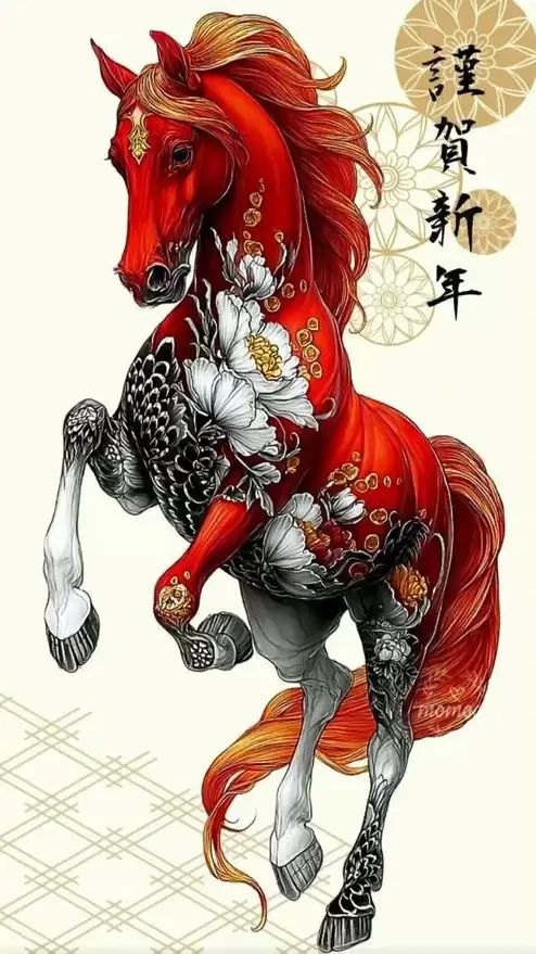 4 Hình nền tuổi Ngọ với chiến mã đỏ tung dáng kiêu dũng đem lại cảm hứng chinh phục và lời chúc thuận lợi trên đường công danh