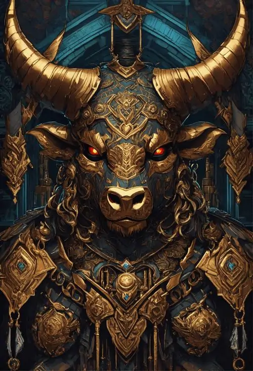 25 Hình con trâu vàng đứng trước nắng sớm hợp người tuổi Sửu gợi may mắn và cảm giác tài lộc đang dần mở lối