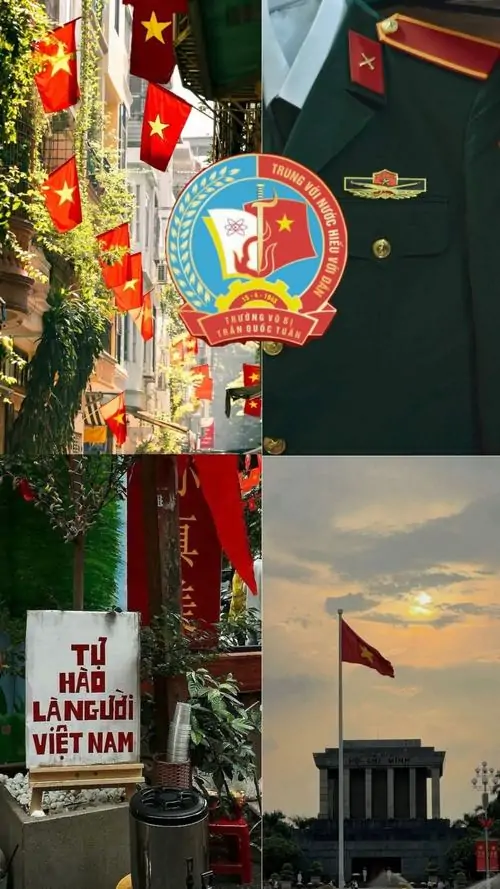 16 Hình ảnh sao vàng năm cánh tỏa sáng rực rỡ bên cạnh các huy hiệu danh giá đại diện cho niềm tin dân tộc và trách nhiệm bảo vệ pháp luật Việt Nam của ngành an ninh trong bối cảnh hội nhập quốc tế hiện đại.