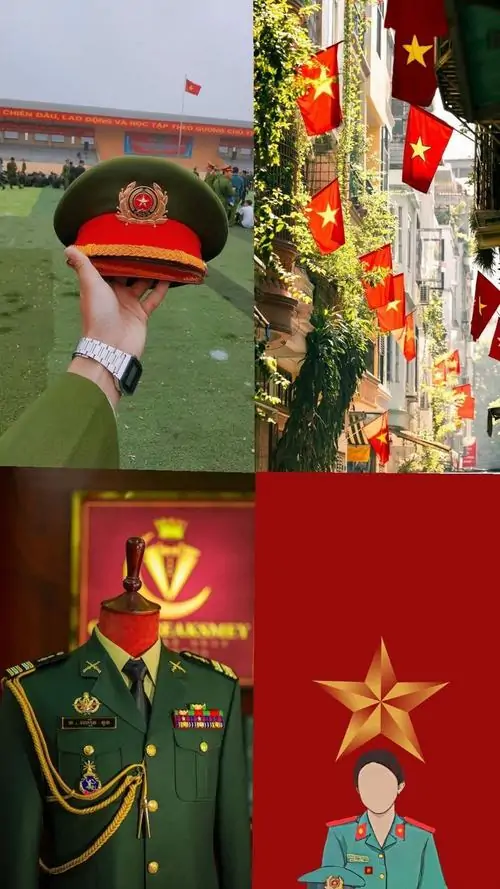 22 Chân dung người lính an ninh chào cờ giữa khung cảnh núi non hùng vĩ biên cương mang lại cảm giác sâu sắc về sự kiên cường và ý chí thép của những người lính trẻ đang ngày đêm canh giữ chủ quyền lãnh thổ quốc gia.