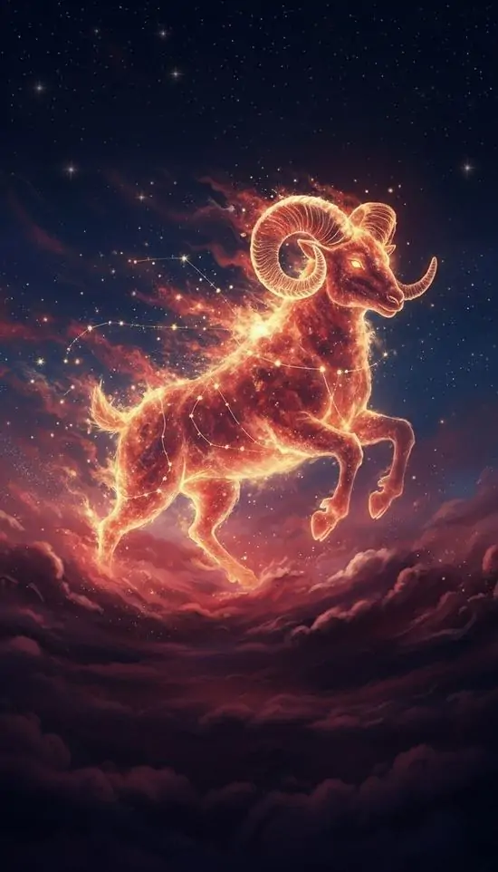 72 Hình Nền Cung Bạch Dương với biểu tượng cừu đực ngọn lửa nhiệt huyết đầy nổi bật