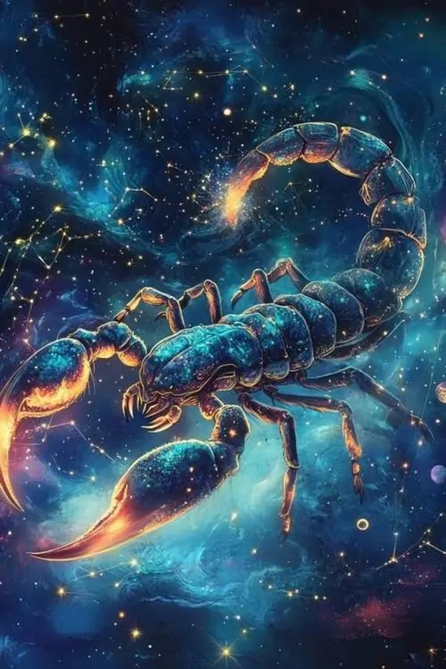 46 Ảnh nền Scorpio có đôi mắt phát sáng sau lớp hiệu ứng khói làm tổng thể trông sắc lạnh và rất hợp làm ảnh bìa cá nhân