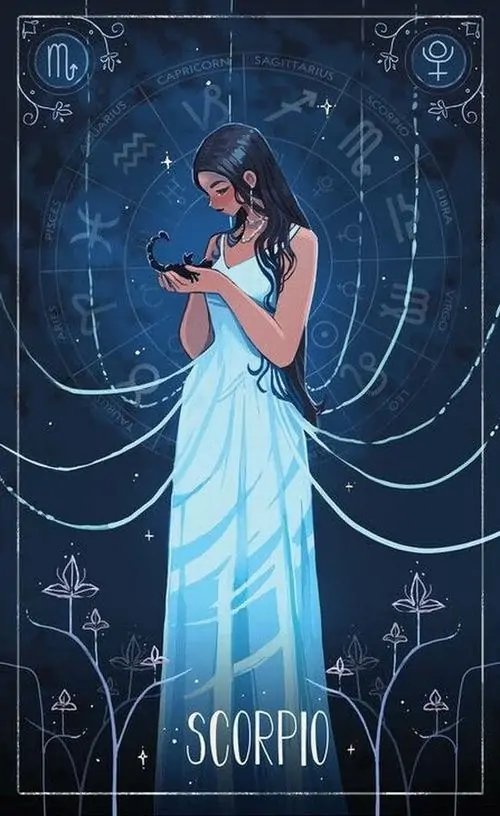 58 Hình nền 4K Scorpio mô phỏng bọ cạp bằng kim tuyến xanh ngọc trên nền đen huyền hoặc tạo độ sang cho màn hình khóa