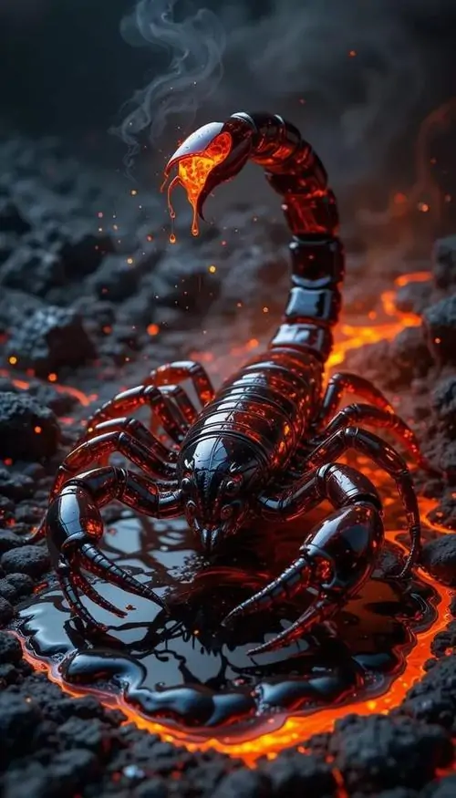 59 Hình nền điện thoại Thiên Hạt kết hợp Chim Ưng lượn qua dải ngân hà phía trên ký hiệu cung tạo bố cục mở rất thoáng mắt