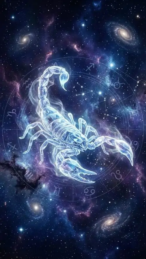 36 Ảnh wallpaper Hổ Cáp phối ký hiệu ♏ cùng hiệu ứng khói tím trên mảng tối lớn hợp người thích bảng màu tối sang và khí chất lạnh