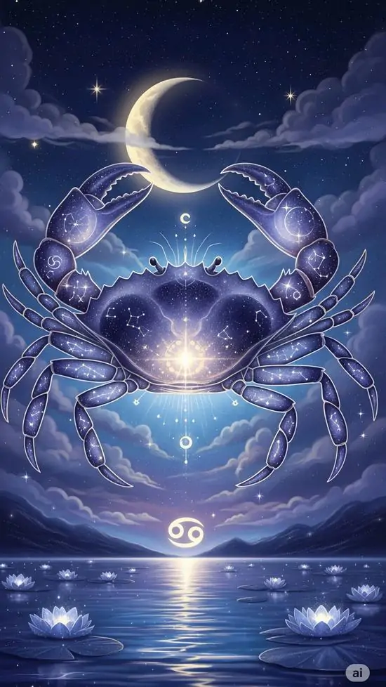 22 Ảnh bìa The Crab nhấn vào càng cua phát quang bên rặng san hô giúp bố cục vừa nổi khối vừa có nét mộng mị