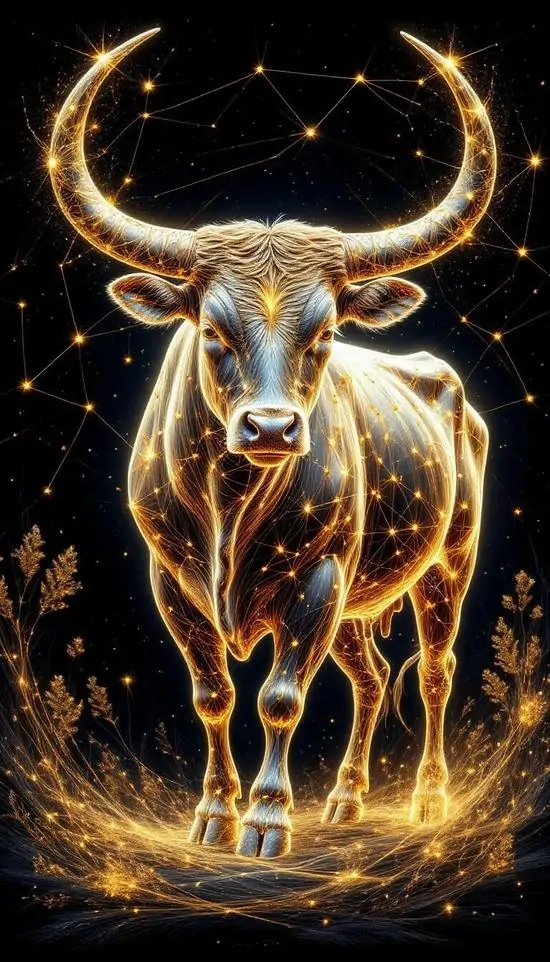 12 Hình nền chất The Bull phát sáng như chòm sừng thần trên nền tối hợp gu Bạch Dương mê hình táo bạo