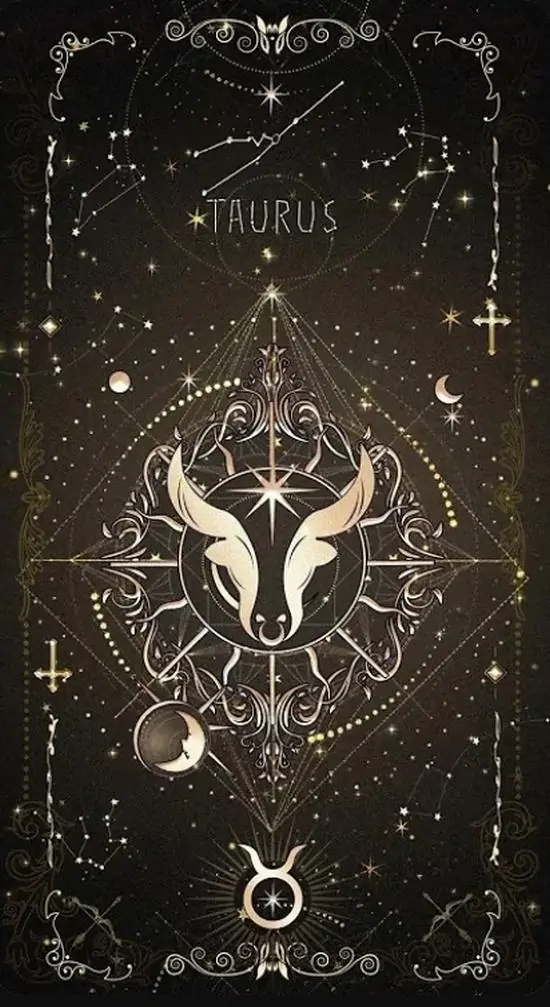 24 Hình nền đẹp The Bull đứng trước cổng đá rêu phong, có độ bám chủ đề hoàng đạo cao mà không hề nặng mắt