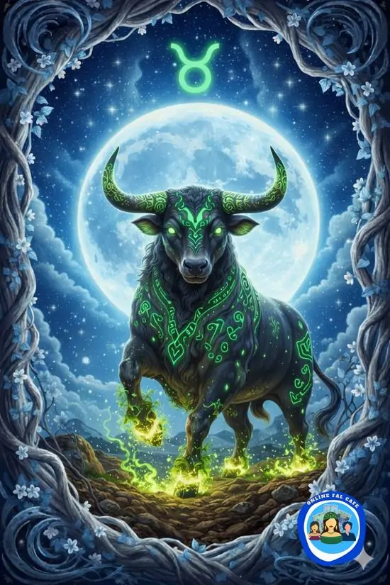 25 Ảnh nền đt Android Kim Ngưu trên nền sa mạc đêm, trăng mỏng treo cao làm nổi chất yên tĩnh và vững