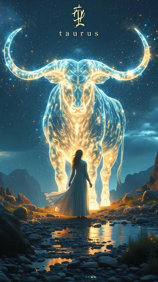 36 Background Taurus nữ với vòng tròn hoàng đạo dập nổi trên da thuộc, đem lại cảm giác cổ điển và rất đáng tin