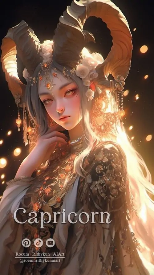 45 Hình nền capricorn anime gợi cảm giác vững vàng, kiên định và chạm gần tới đỉnh cao