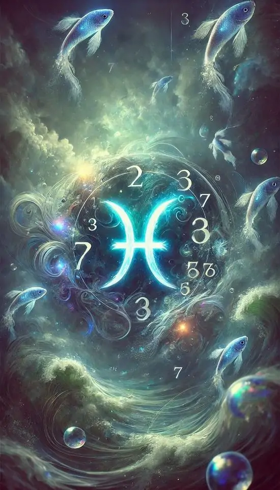 35 Hình nền đẹp phong cách mộng mơ, đại dương đêm ôm biểu tượng cá thần và mặt trăng non tạo không khí rất sâu lắng