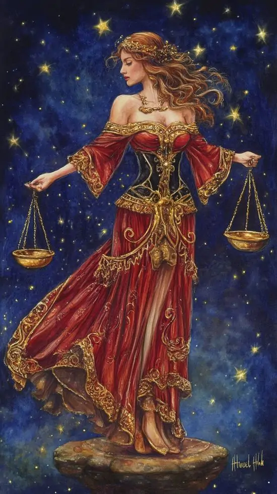 24 Hình nền 4K The Scales phong cách kính màu nhà thờ, khí chất ngoại giao được gợi bằng ánh sáng chia nửa dịu dàng