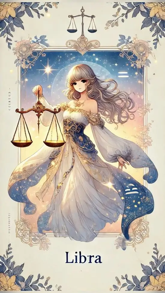 28 Ảnh nền Libra lấy cảm hứng chiêm tinh cổ, cung hoàng đạo thứ bảy hiện lên bằng các đường nét mảnh và sáng