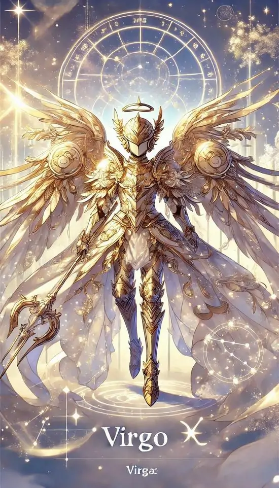 11 Hình nền cung Xử Nữ 3D tạo chiều sâu mềm mại, nổi bật ký hiệu ♍ và thần thái rất tinh xảo