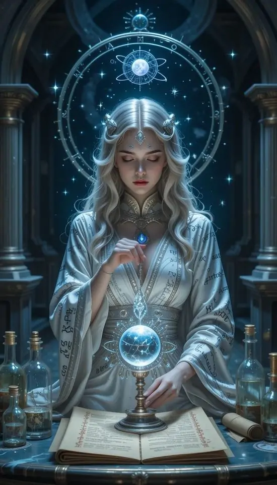 36 Hình Thất Nữ cute với cánh đồng hoa và biểu tượng trinh nữ đem đến hình nền đẹp có cảm giác thân thiện và an yên