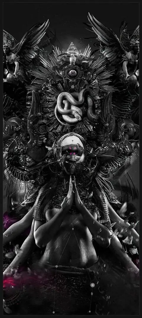 6 Ảnh nền HD Trinh Nữ với dải ngân hà xanh lá phủ bụi sao cho tổng thể sạch mắt và chuẩn mực khi đặt màn hình máy tính