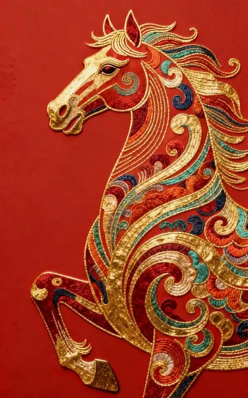 59 Hình nền con ngựa với ánh kim lấp lánh quanh thân tạo cảm giác sung túc thích hợp đặt máy để cầu lộc và giữ vía tốt